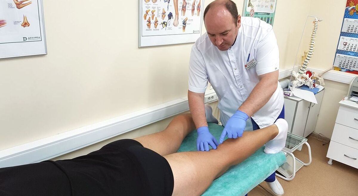 knee osteoarthritis treatment in clinic